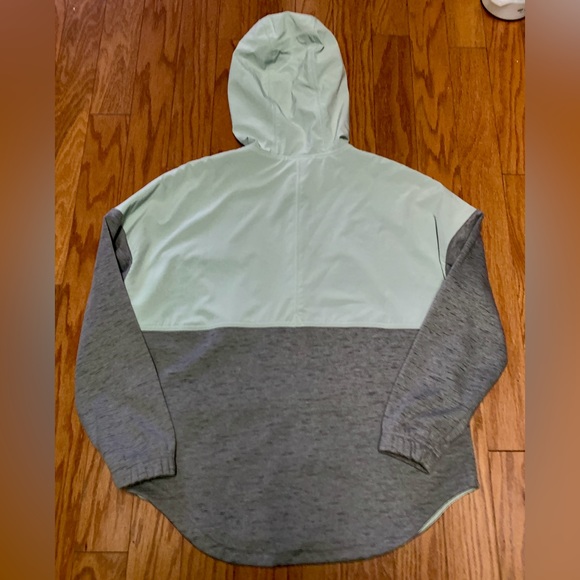 Women's Small Columbia Color Block Technical Hooded Full Zip Mid Layer Jacket - Picture 5 of 16